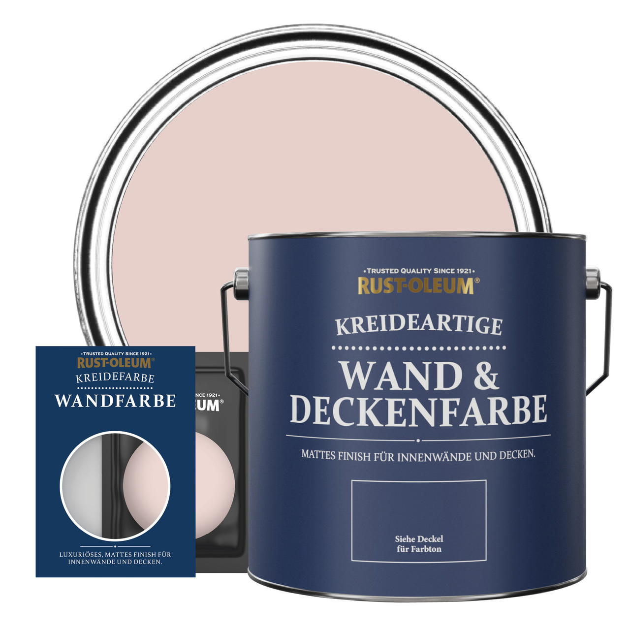Rosa Sekt Kreidefarbe Wandfarbe