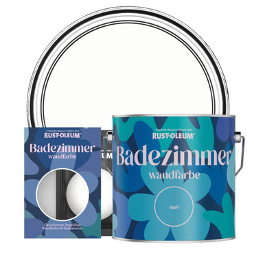 Badezimmer Wand- und Deckenfarbe - Kalkweiß