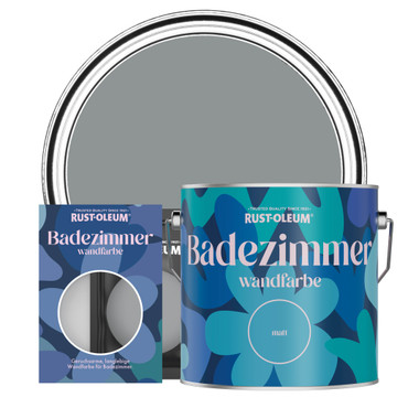 Badezimmer Wand- und Deckenfarbe - Anthrazit Medium