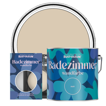 Badezimmer Wand- und Deckenfarbe - Warmer Ton