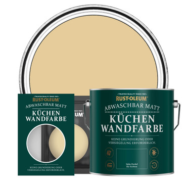 Küchenwandfarbe, Matt - Sandsturm