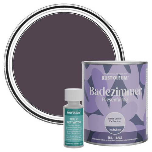 Badezimmer Fliesenlack, Hochglanz - Traubensaft