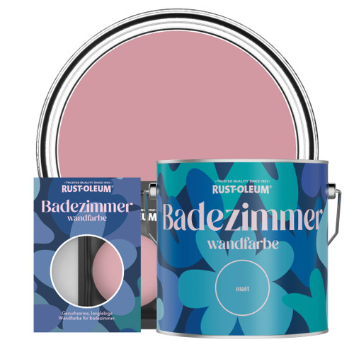 Badezimmer Wand- und Deckenfarbe - Altrosa
