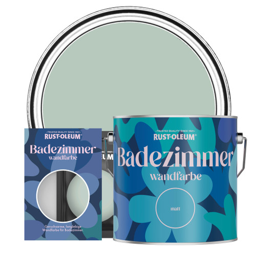 Badezimmer Wand- und Deckenfarbe - Pastellgrün