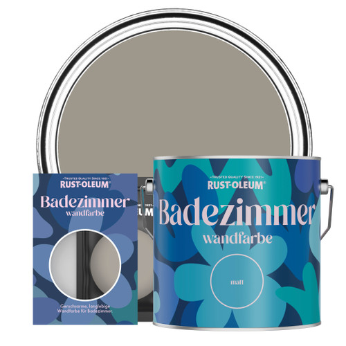 Badezimmer Wand- und Deckenfarbe - Trüffel