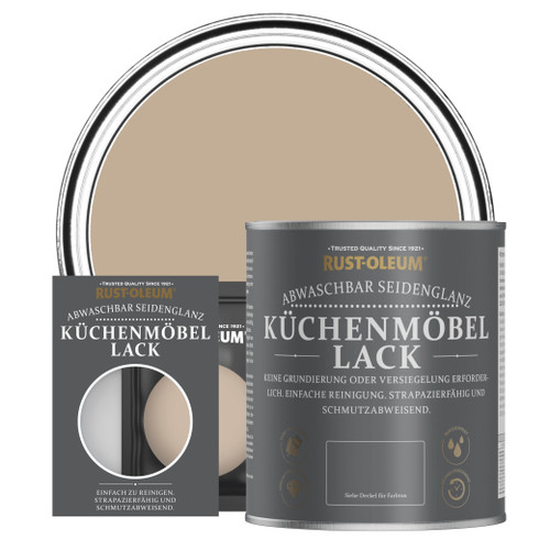 Küchenmöbellack, Seidenglanz - Gesalzenes Karamell