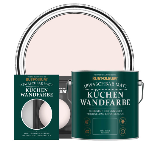 Küchenwandfarbe, Matt - Porzellan Rosa