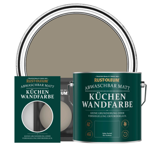Küchenwandfarbe, Matt - Kakao