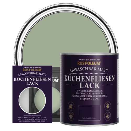 Küchenfliesenlack, Matt - Khaki Grün