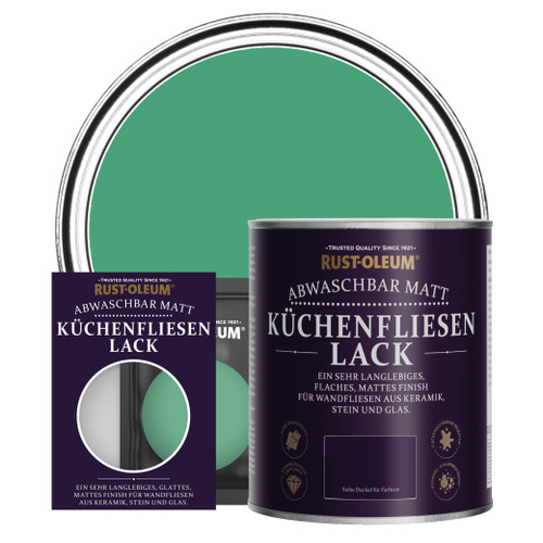 Küchenfliesenlack, Matt - Smaragd