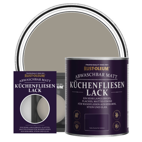 Küchenfliesenlack, Matt - Trüffel
