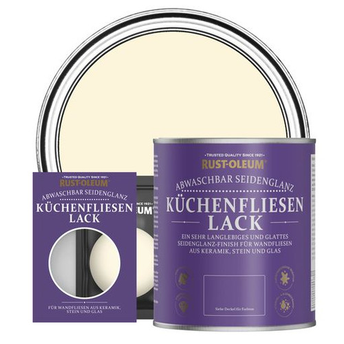 Küchenfliesenlack, Seidenglanz - Gebrochenes Weiß