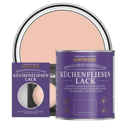 Küchenfliesenlack, Seidenglanz - Koralle