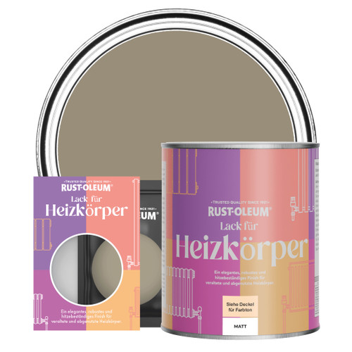 Heizkörperlack, Matt - Kaffee Deluxe