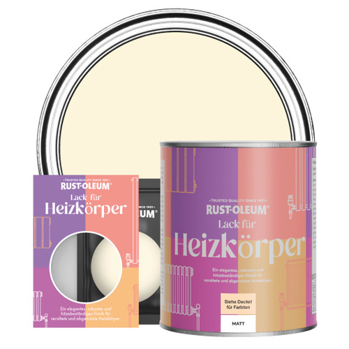 Heizkörperlack, Matt - Gebrochenes Weiß