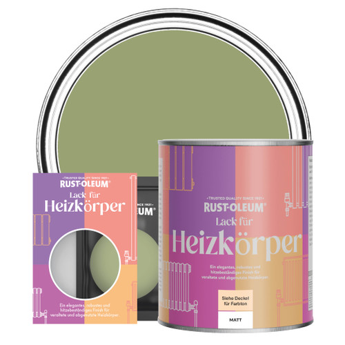 Heizkörperlack, Matt - Laubgrün