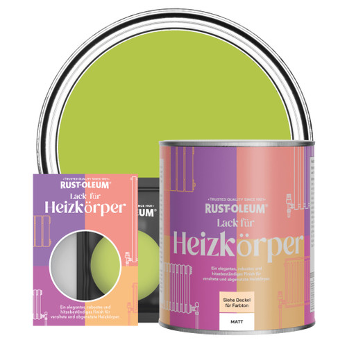 Heizkörperlack, Matt - Limette