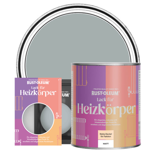 Heizkörperlack, Matt - Mineralgrau