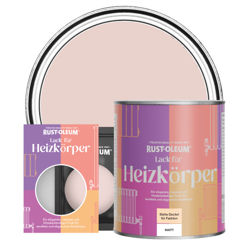 Heizkörperlack, Matt - Rosa Sekt