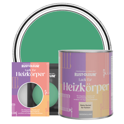 Heizkörperlack, Seidenglanz - Smaragd