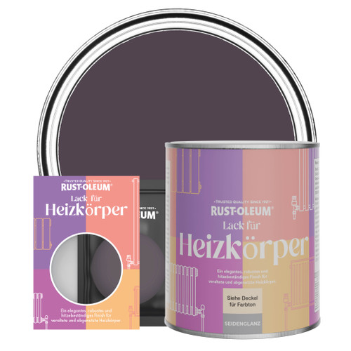 Heizkörperlack, Seidenglanz - Traubensaft