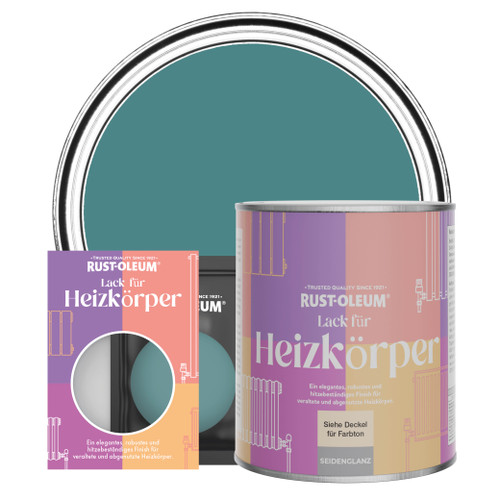 Heizkörperlack, Seidenglanz - Pfauenfeder