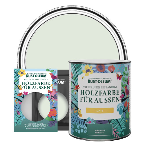 Holzfarbe Für Aussen, Matt - Salbei-Nebel