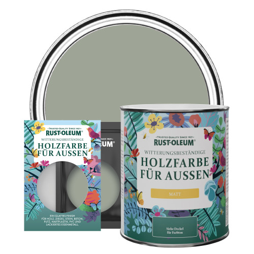 Holzfarbe Für Aussen, Matt - Teeblatt
