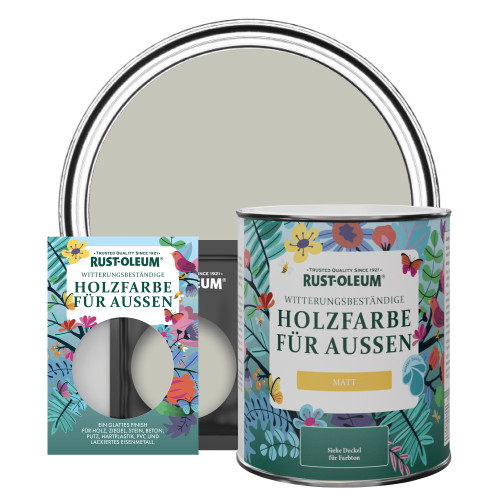Holzfarbe Für Aussen, Matt - Nebel