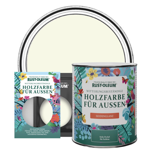Holzfarbe Für Aussen, Seidenglanz - Apfelblüte