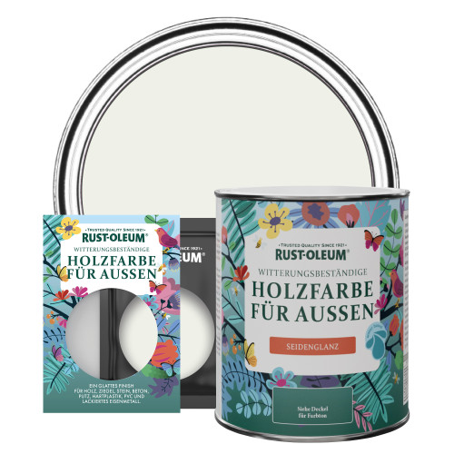 Holzfarbe Für Aussen, Seidenglanz - Milchschaum