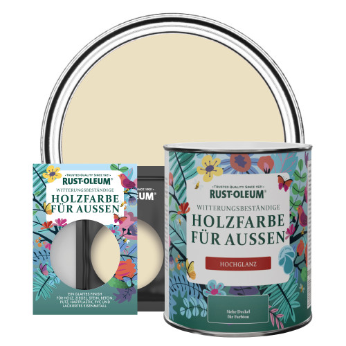 Holzfarbe Für Aussen, Hochglanz - Federkleid