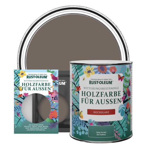 Holzfarbe Für Aussen, Hochglanz - Flussufer