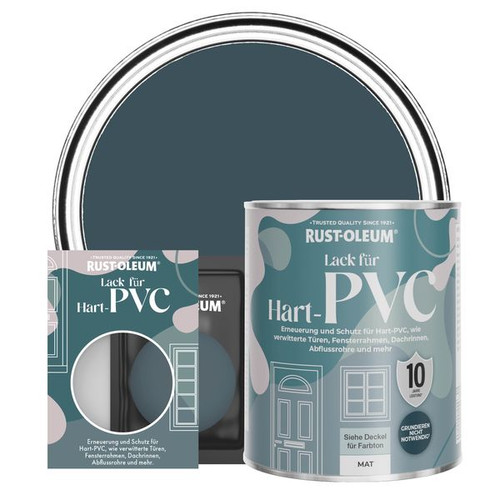 PVC-Lack, Matt - Abendblau
