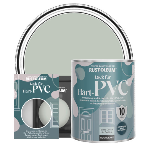 PVC-Lack, Hochglanz - Kreidegrün