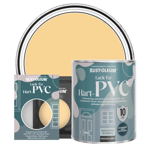 PVC-Lack, Hochglanz - Senf