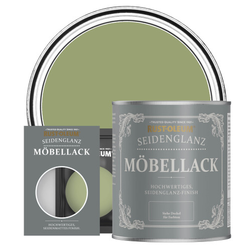 Möbellack, Seidenglanz - Laubgrün