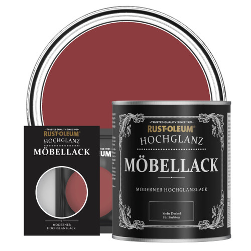 Möbellack, Hochglanz - Bordeaux