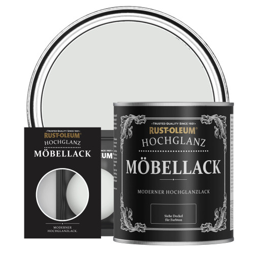 Möbellack, Hochglanz - Bibliothek Grau