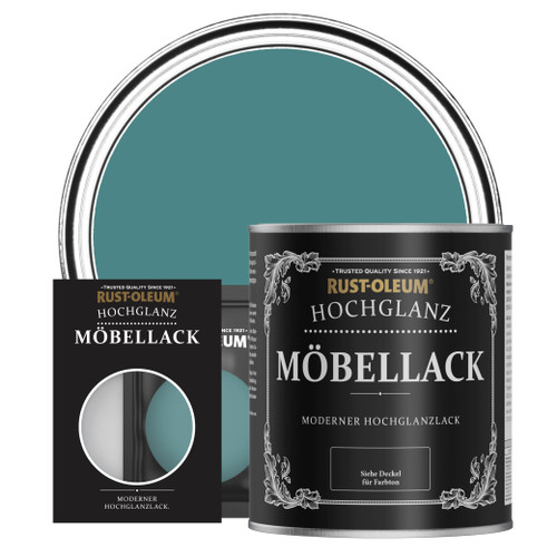 Möbellack, Hochglanz - Pfauenfeder