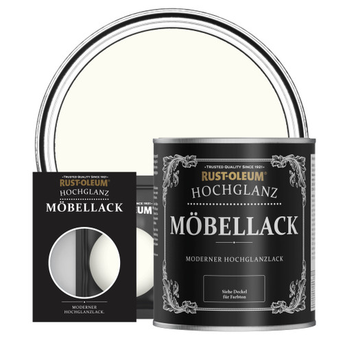 Möbellack, Hochglanz - Porzellan
