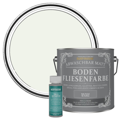 Bodenfliesenfarbe, Matt - Milchschaum