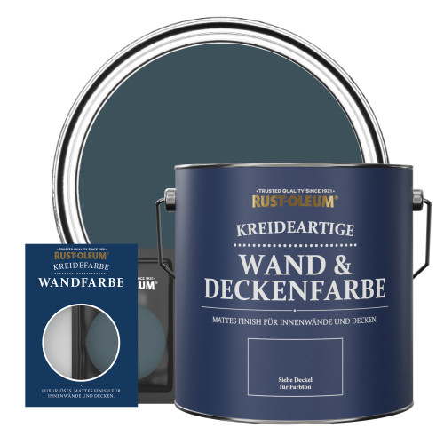 Kreidefarbe Wandfarbe - Abendblau