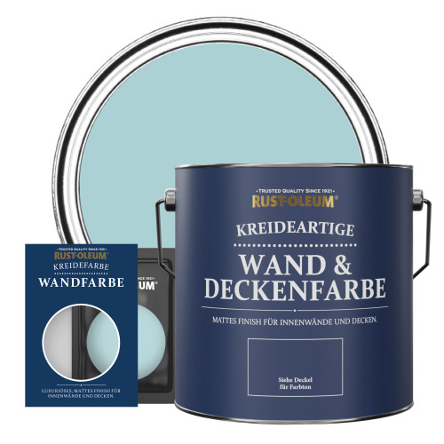 Kreidefarbe Wandfarbe - Inselblau