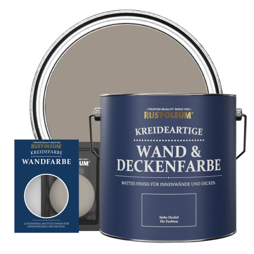 Kreidefarbe Wandfarbe - Trüffel