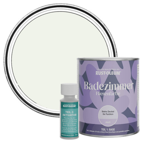Badezimmer Fliesenlack, Matt - Hafermilch