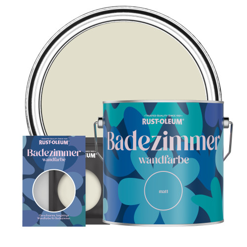 Badezimmer Wand- und Deckenfarbe - Hafermilch