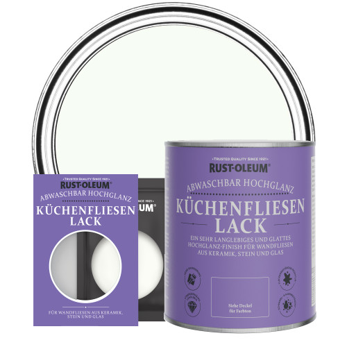 Küchenfliesenlack, Hochglanz - Ruhiges Weiß