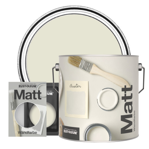 Abwaschbare matte Wandfarbe - Auster