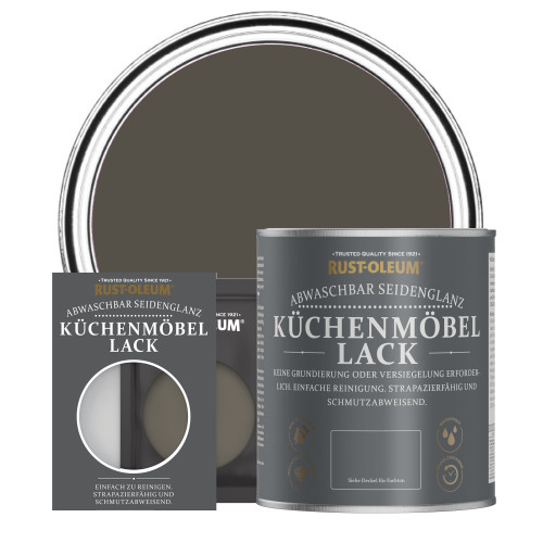 Küchenmöbellack, Seidenglanz - Erdbraun